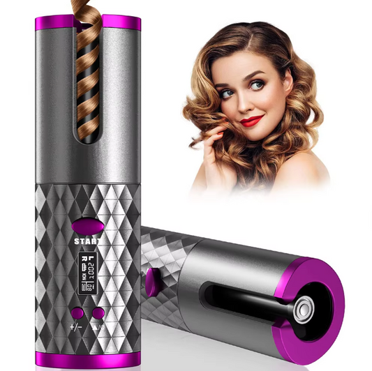 Compact Travel Curling Iron for Simple Styling - Luxicro