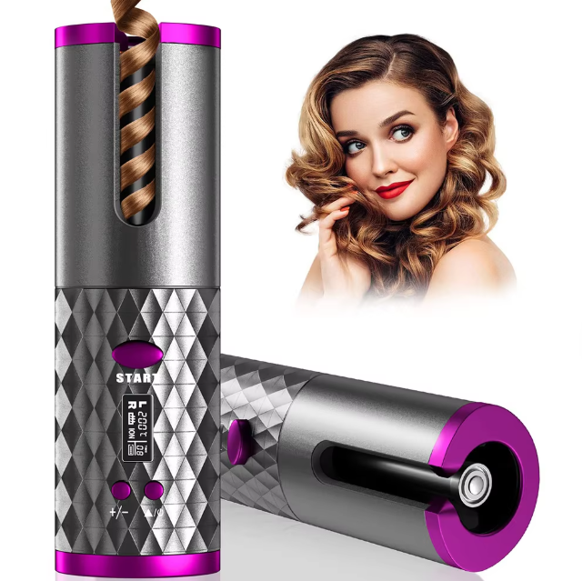 Compact Travel Curling Iron for Easy Styling - Luxicro