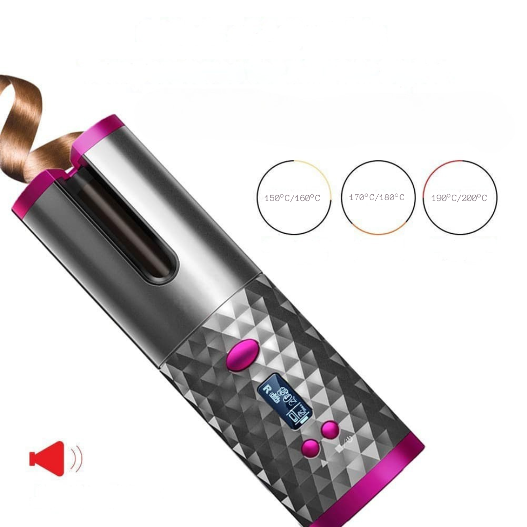 Compact Travel Curling Iron for Simple Styling