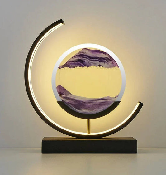 Bright LED Sensory Lamp for Soothing Home Decor - Luxicro