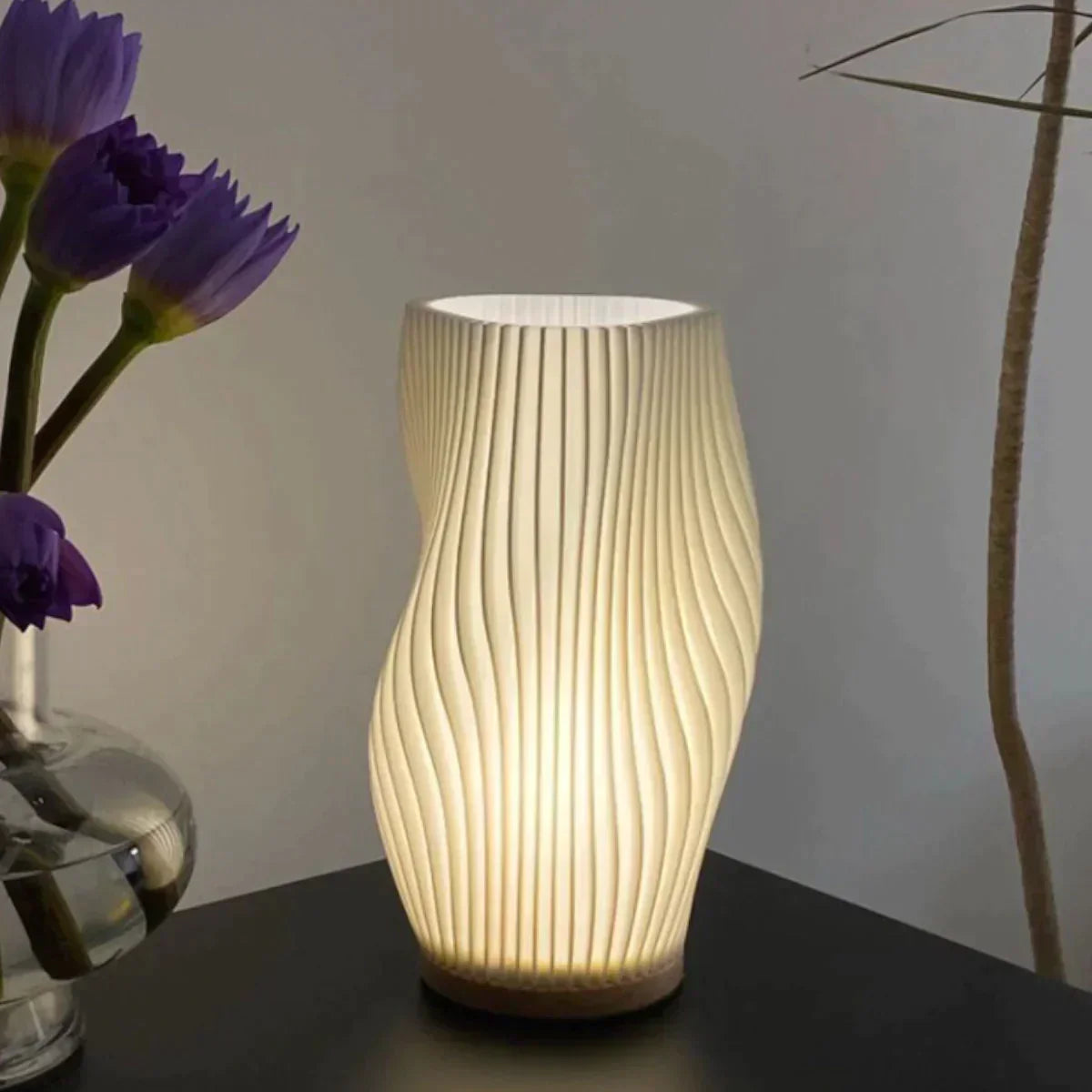 Stylish Round Soft Table Light