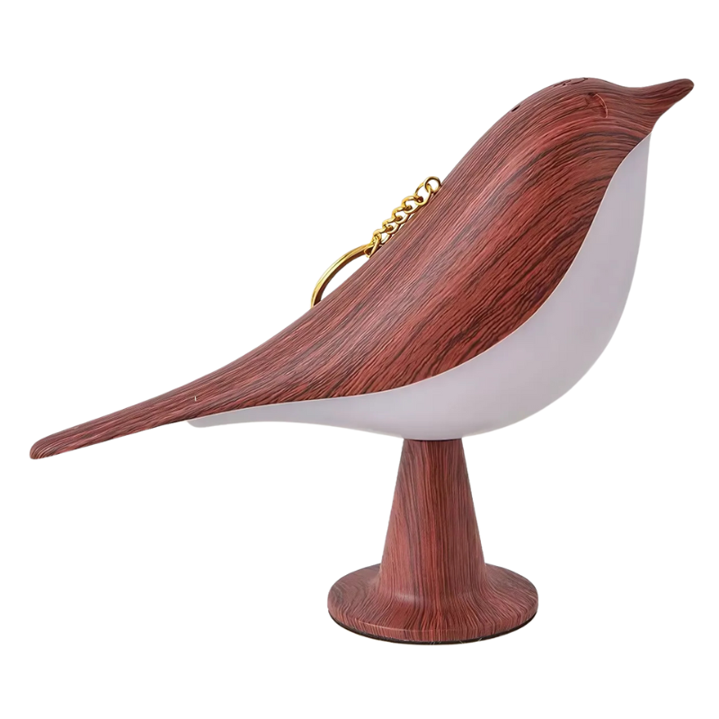 Compact Bird Lamp with Color Changing LED Light