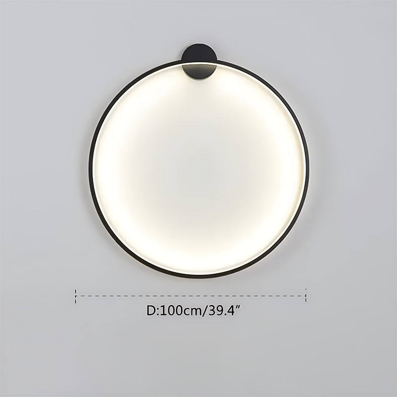 Circular LED Wall Light for Home Decor