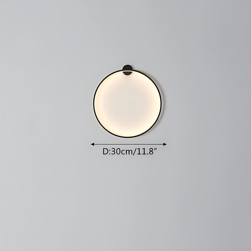 Circular LED Wall Light for Home Decor