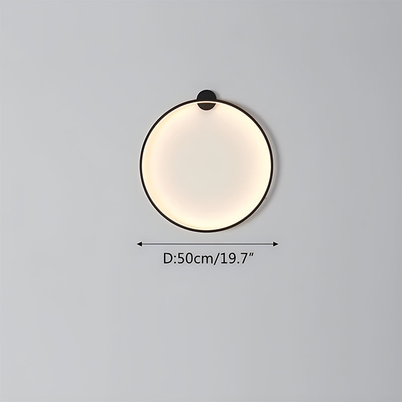 Circular LED Wall Light for Home Decor
