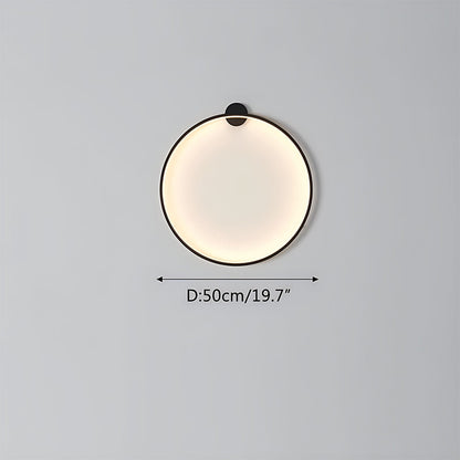 Circular LED Wall Light for Home Decor