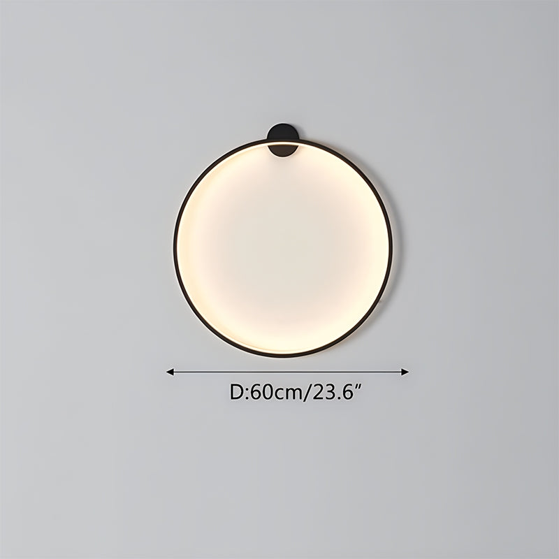 Circular LED Wall Light for Home Decor