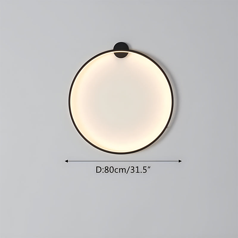 Circular LED Wall Light for Home Decor