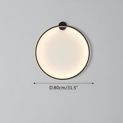 Circular LED Wall Light for Home Decor