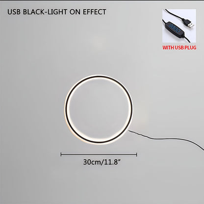 Circular LED Wall Light for Home Decor