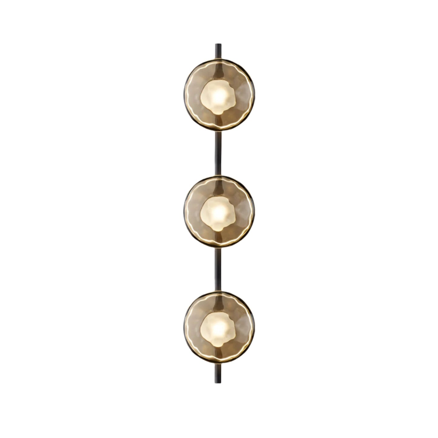 Simple Circular Glass Wall Lamp