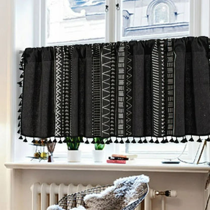 Bohemian Patterned Beaded Door Curtain