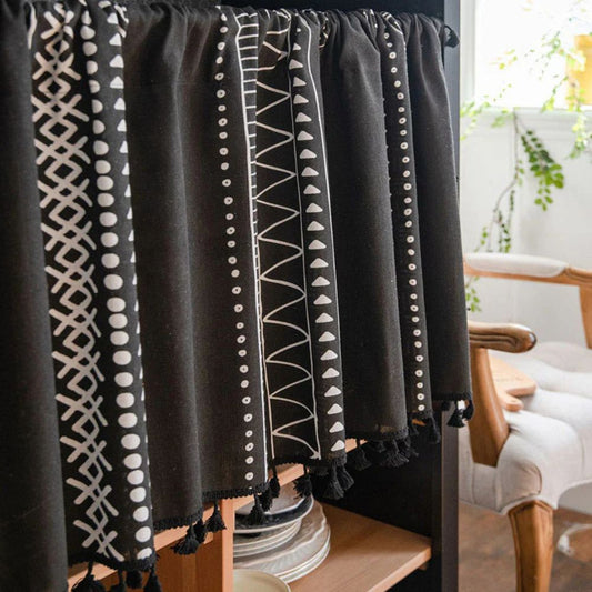 Bohemian Patterned Beaded Door Curtain - Luxicro