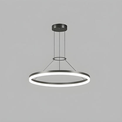 Round LED Hanging Light for Home Ceiling - Luxicro