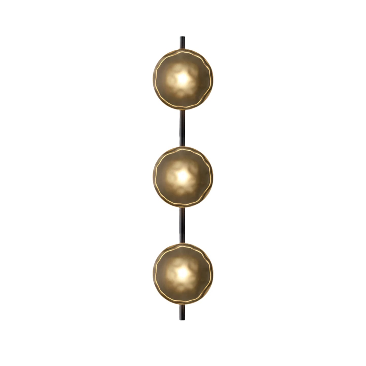 Simple Circular Glass Wall Lamp