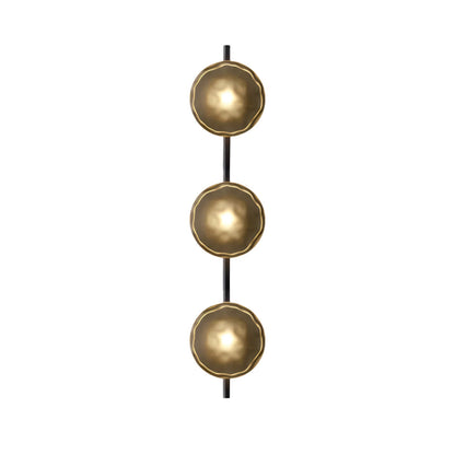 Simple Circular Glass Wall Lamp
