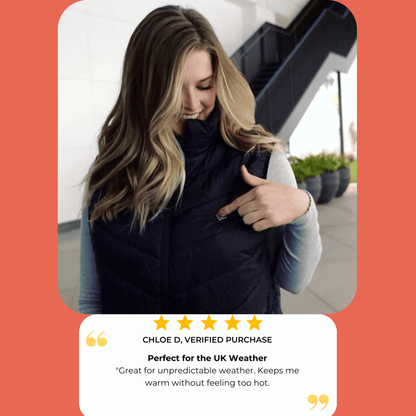 Cozy Thermal Vest - Slim Insulated Body Warmer Jacket