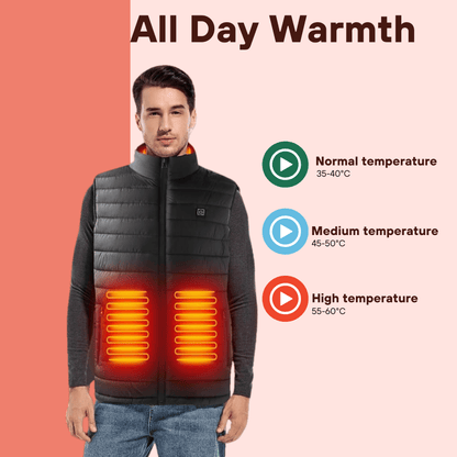 Cozy Thermal Vest - Slim Insulated Body Warmer Jacket