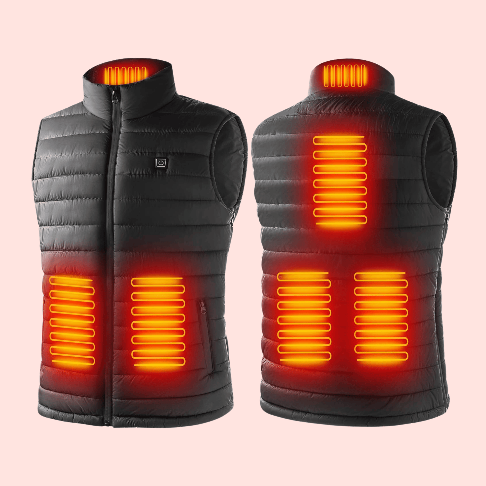 Cozy Thermal Vest - Slim Insulated Body Warmer Jacket - Luxicro