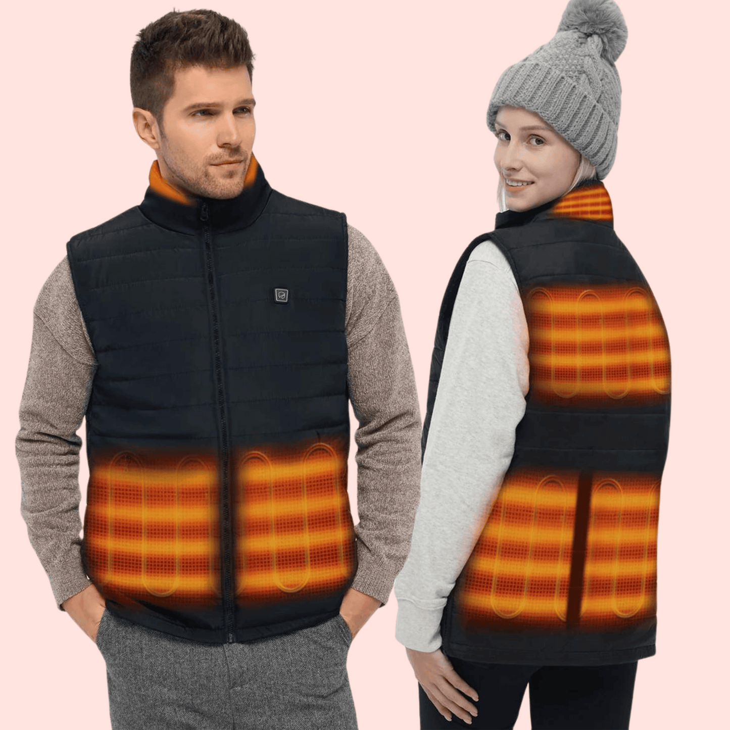 Cozy Heated Vest – Warm Thermal Body Warmer Jacket
