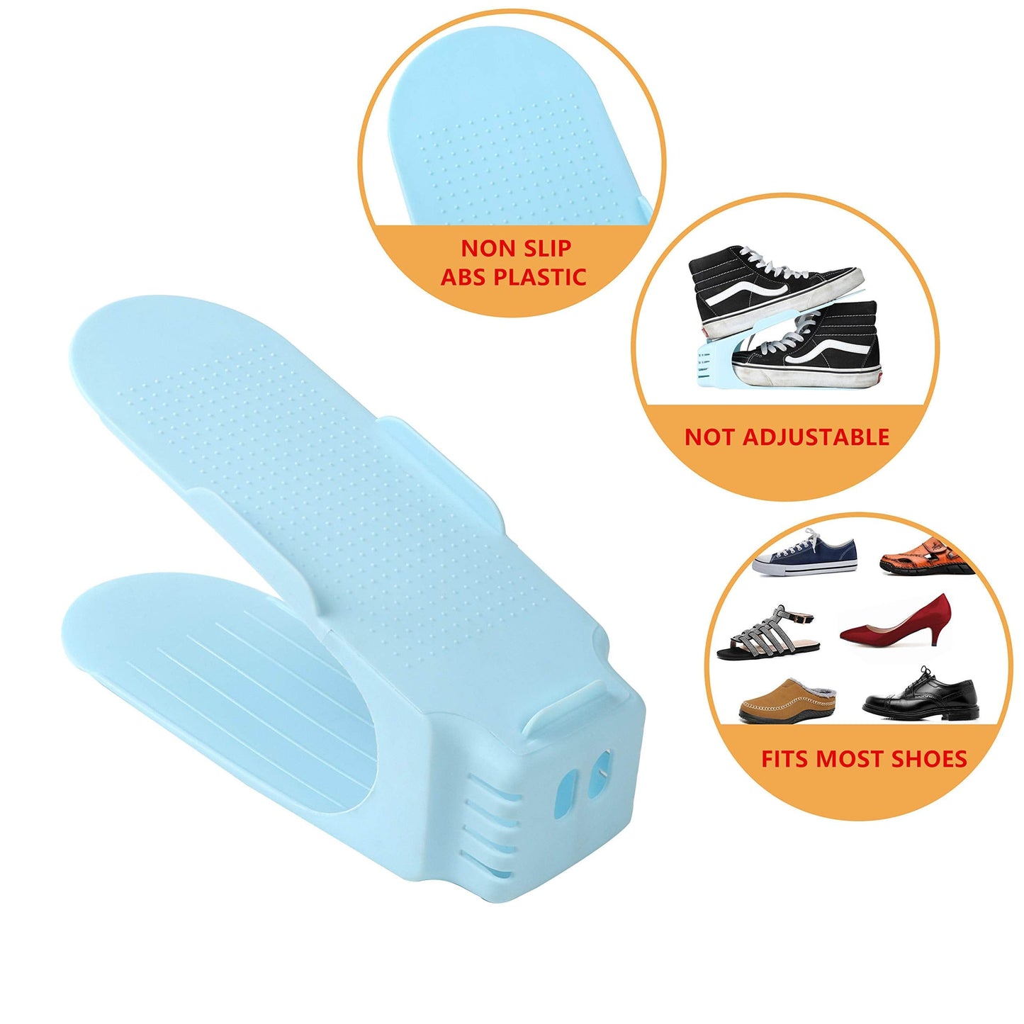 Space Saving 4 Shelf Shoe Rack