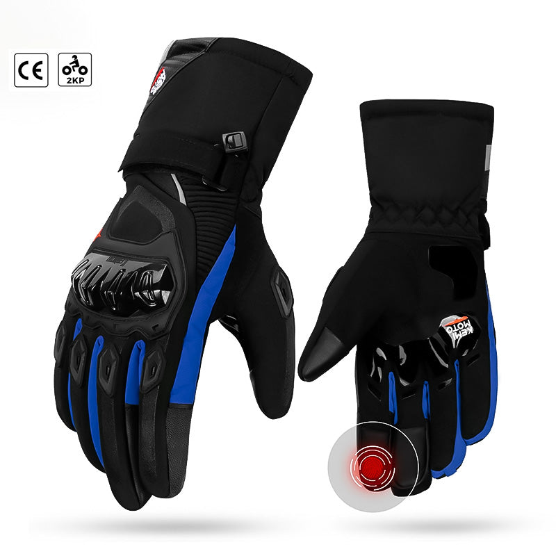 Durable Insulated Motorcycle Gloves for Winter Riding