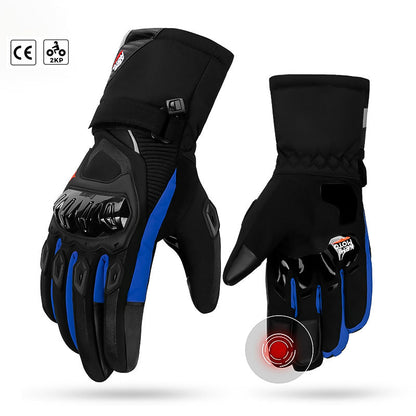 Durable Insulated Motorcycle Gloves for Winter Riding