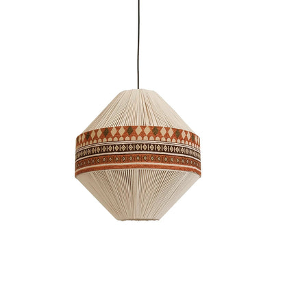 Unique Global Chic Pendant Light With Tassel Detail