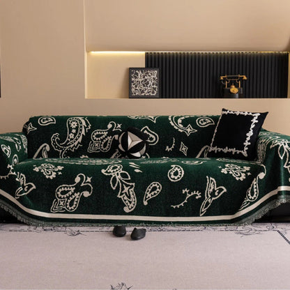 Vintage Floral Couch Slipcover - Luxicro