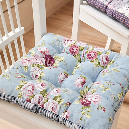 Colorful Patterned Plush Chair Cushions - Luxicro