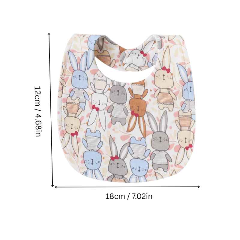Stylish Infant Drool Bibs