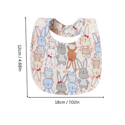 Stylish Infant Drool Bibs