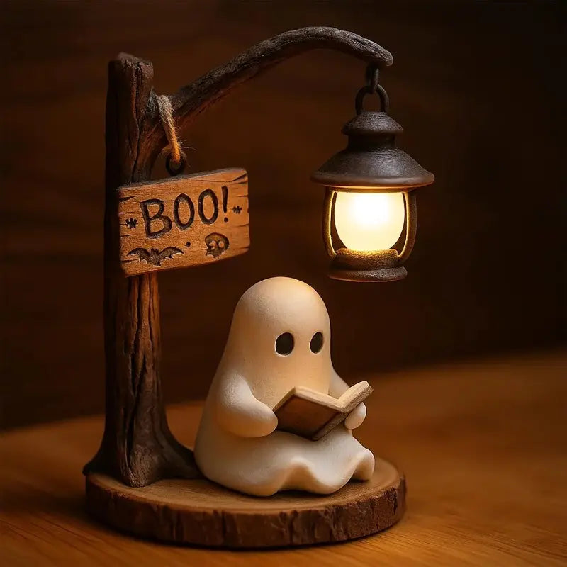 Cute Book Ghost Desk Lamp - Luxicro