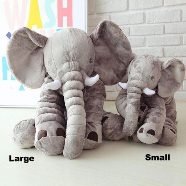 Soft Plush Elephant Cushion - Luxicro