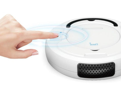 Thin Vacuum Robot Cleaner with Strong Suction Power - Luxicro