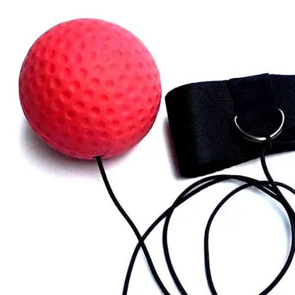 Fast Reaction Ball with Elastic Headband