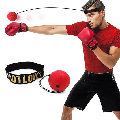 Fast Reaction Ball with Elastic Headband - Luxicro