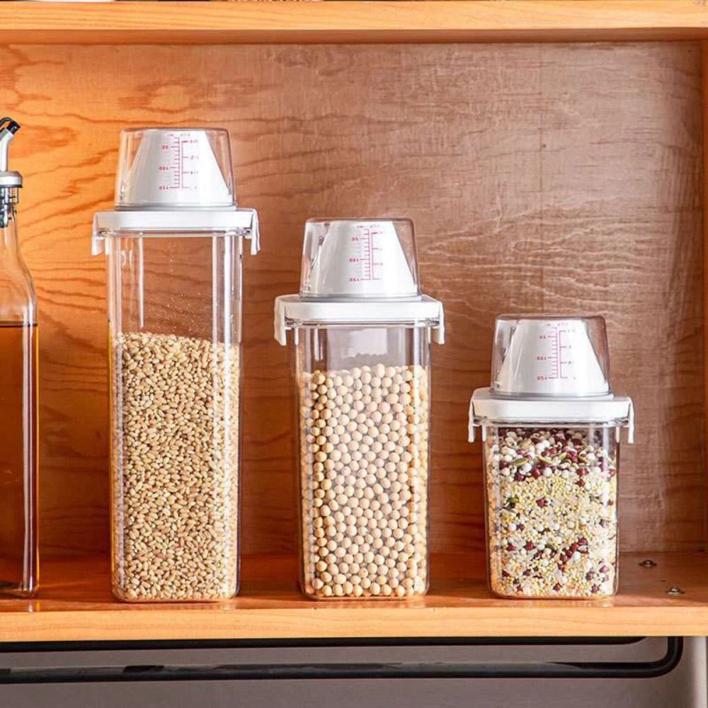 Transparent Kitchen Pantry Storage Container - Luxicro
