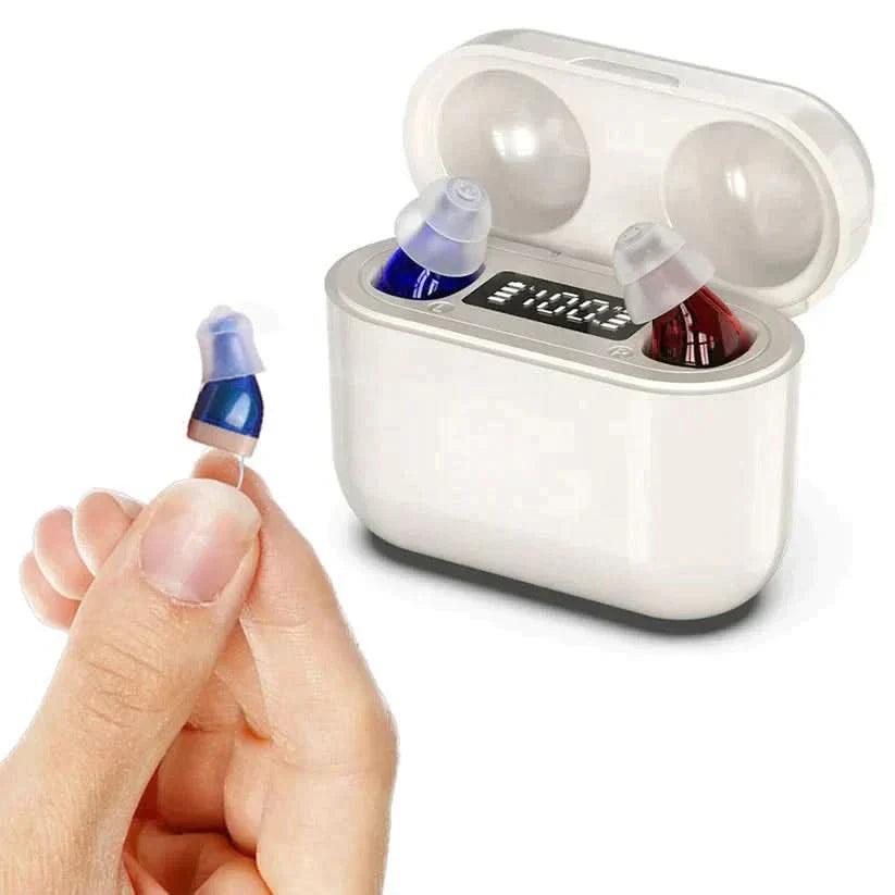Discreet Rechargeable Hearing Aids for Adults (Pair) - Luxicro