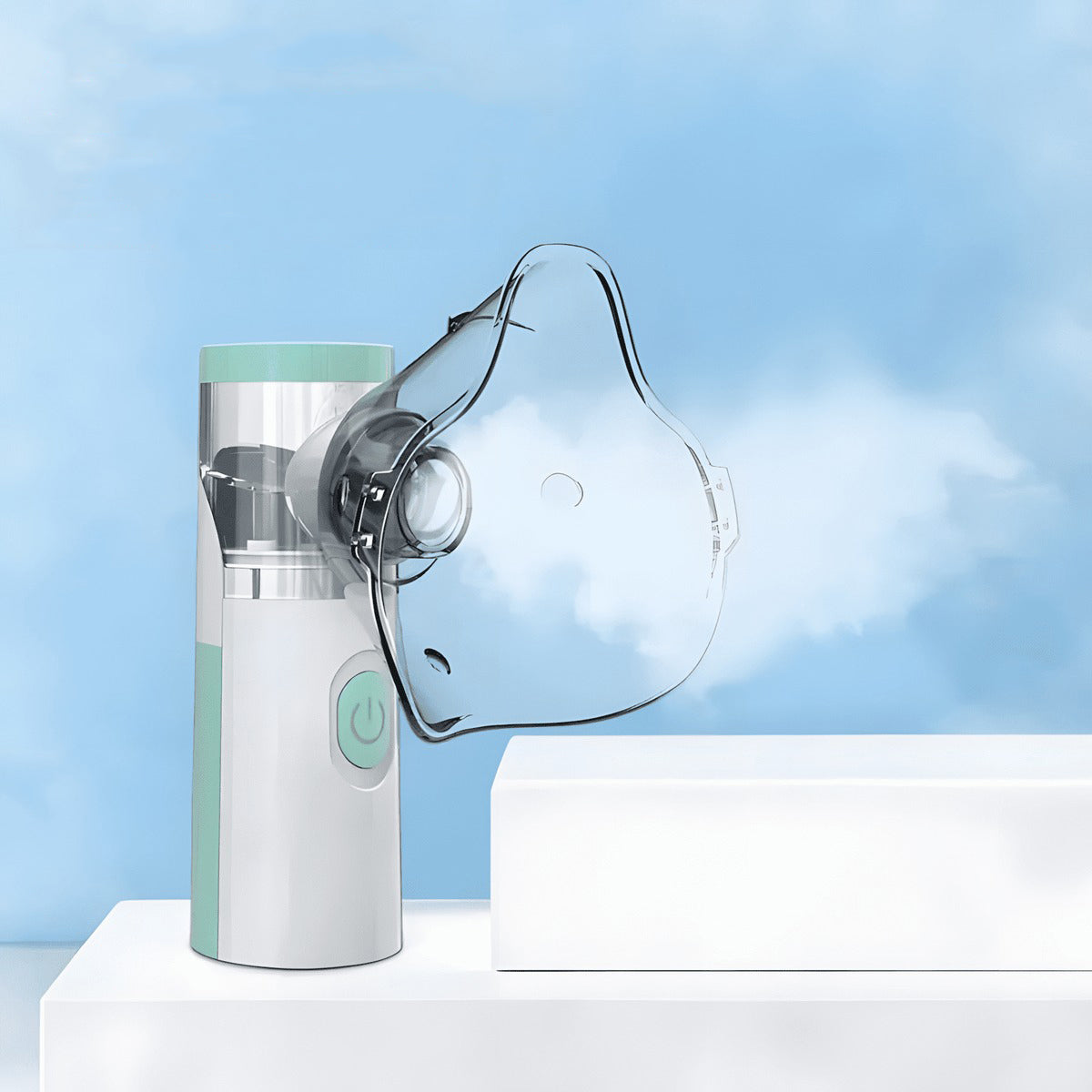 Compact Personal Asthma Inhaler for Home Travel - Luxicro