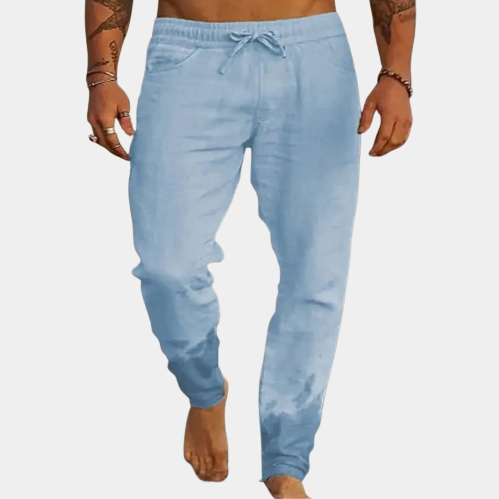Lightweight Linen Summer Mens Pants