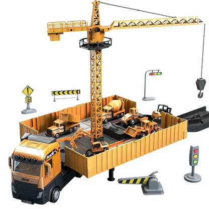 Fun Kids Construction Truck with Lights and Sounds - Yeezlab
