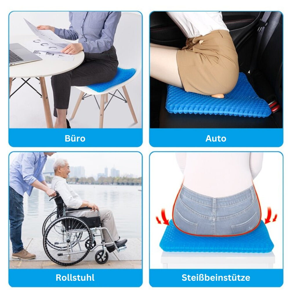 Ergonomic Memory Foam Desk Chair Cushion