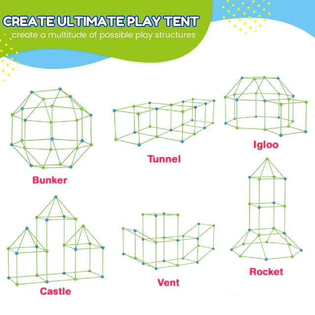 Easy Build Creative Playhouse Kit