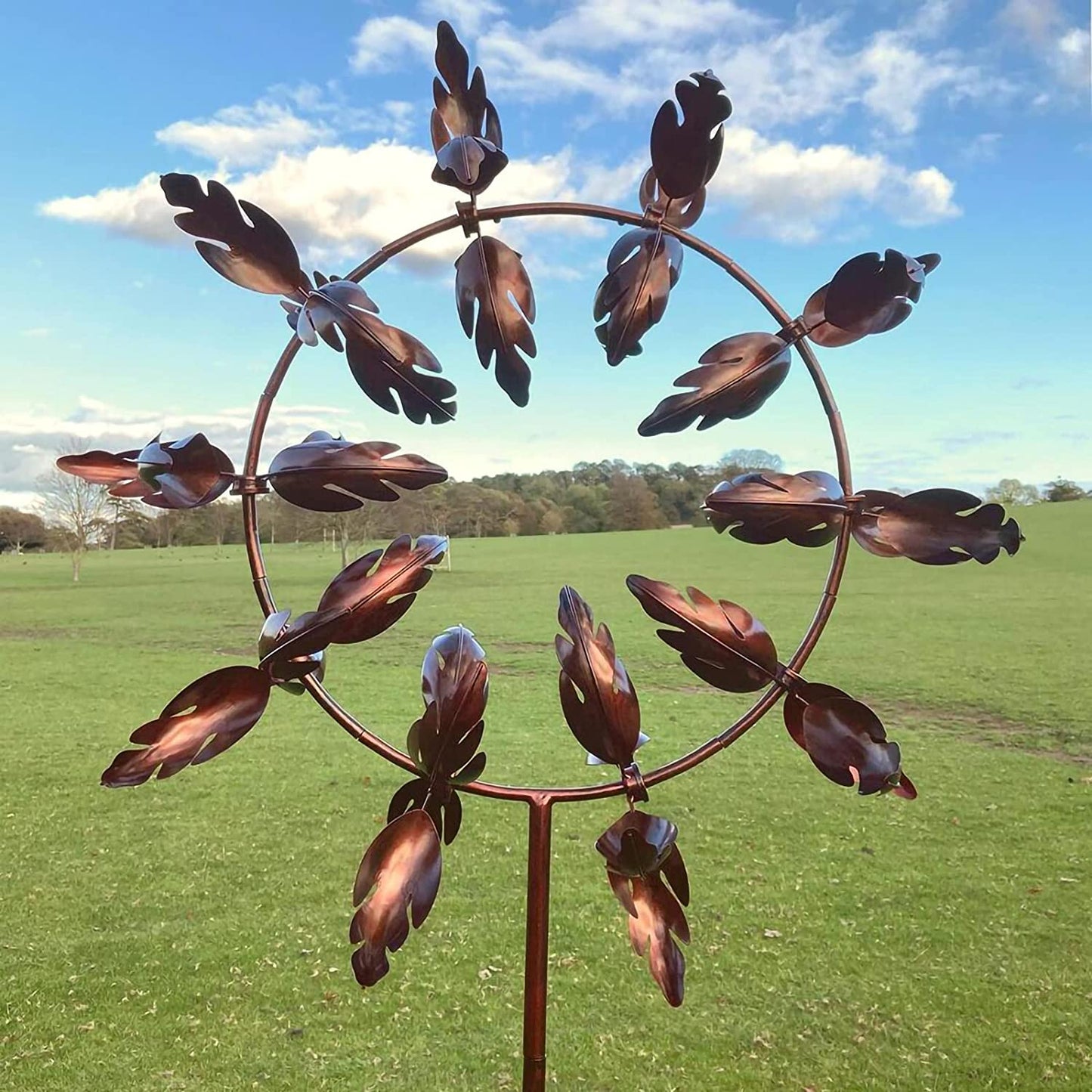 Colorful Garden Wind Spinner Decor