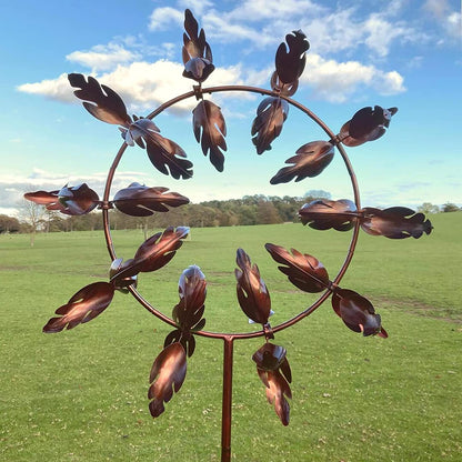 Colorful Garden Wind Spinner Decor