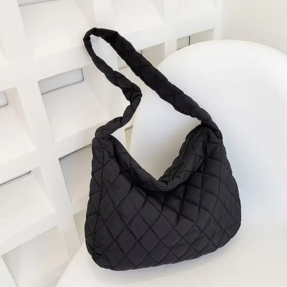 Spacious Cushioned Cross Body Shoulder Bag
