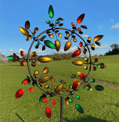 Colorful Garden Wind Spinner Decor