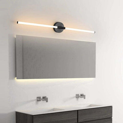 Bright Tube Wall Light with Clear Glass Shade