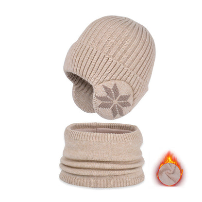Cozy Childrens Winter Hat and Scarf Set